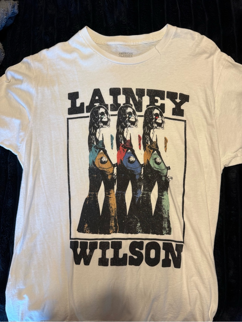 Lainey Wilson Graphic Short Sleeve Tee - White
